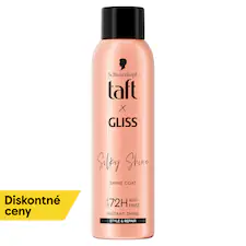 Taft X Gliss Silky Shine Lesk na vlasy v spreji 150 ml