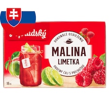 Popradský Malina a limetka ovocný čaj s príchuťou 18 x 2 g (36 g)