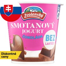 Zvolenský Smotanový jogurt čokoláda bez laktózy 145 g