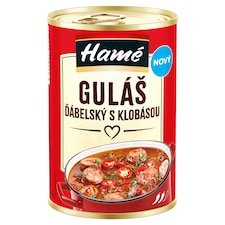 Hamé Guláš diabolský s klobásou 400 g