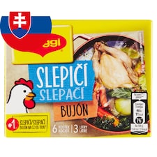 MAGGI Slepačí bujón v kocke 3 l 60 g