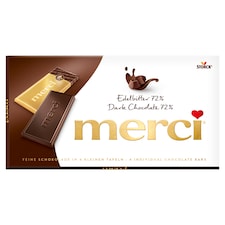 merci extra horká čokoláda 72% 100 g