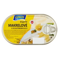 Łosoś Ustka Filety makrelové v ochutenom oleji 170 g