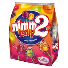 nimm2 Lolly zmes dropsov s ovocnou príchuťou s vitamínmi 80 g