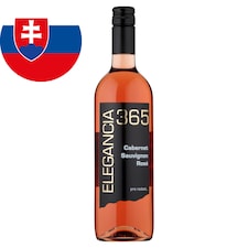 Elegancia 365 Cabernet Sauvignon Rosé víno ružové suché 0,75 l