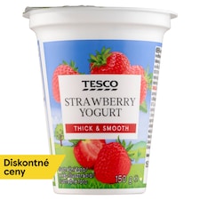 Tesco Jogurt jahodový 150 g