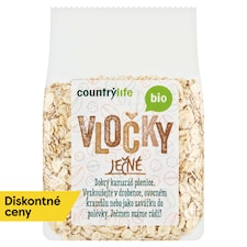 Country Life Bio vločky jačmenné 250 g