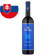 Chateau Modra Alibernet slovenské prívlastkové víno neskorý zber suché D.S.C. 0,75 l