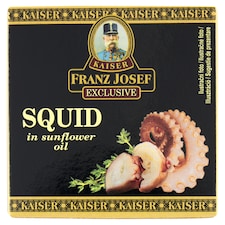 Franz Josef Kaiser Exclusive Kalmáre v slnečnicovom oleji 80 g