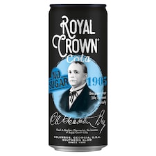 Royal Crown Cola No Sugar 330 ml