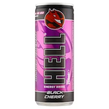 Hell Black Cherry energetický nápoj 250 ml