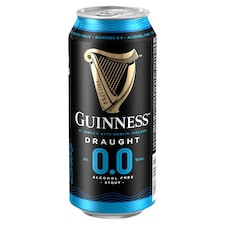 Guinness Draught 0,00 Stout, plechovka 440 ml