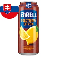 Birell 0.0 Polotmavý citrón nealko radler 0,5 l
