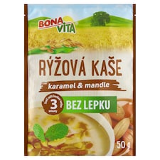 Bona Vita Bezgluténová ryžová kaša karamel & mandle 50 g