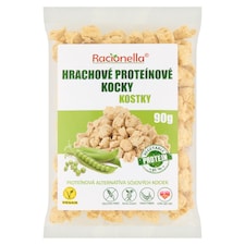 Racionella Hrachové proteínové kocky 90 g