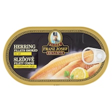 Franz Josef Kaiser Exclusive Údené sleďové filety v rastlinnom oleji 170 g