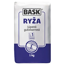 Bask Ryža lúpaná guľatozrnná 1 kg