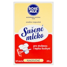 Bohemilk Sušené mlieko plnotučné 400 g