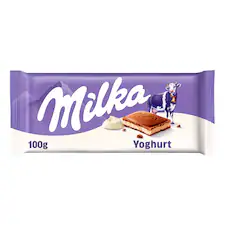 Milka Yoghurt mliečna čokoláda z alpského mlieka s jogurtovou náplňou 100 g
