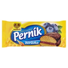 Perníkář Medový perník s ovocnou náplňou s čučoriedkami v tmavej poleve 60 g