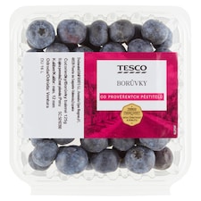Tesco Čučoriedky balené 125 g