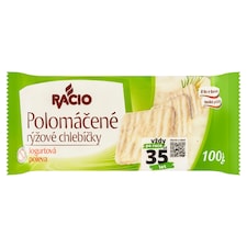 Racio Polomáčané ryžové chlebíčky jogurtová poleva 100 g