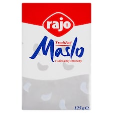 Rajo Tradičné maslo z lahodnej smotany 125 g