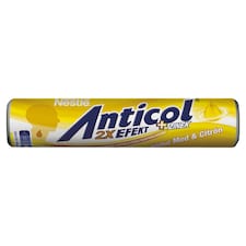 ANTICOL príchuť Med a Citrón cukríky s náplňou s príchuťou mentolu, citróna a medu 50 g