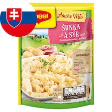 MAGGI Amore Mio Šunka a syr cestoviny s omáčkou vrecko 140 g