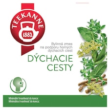 TEEKANNE Hrdlo a dýchacie cesty, bylinná zmes, 10 vrecúšok, 20 g