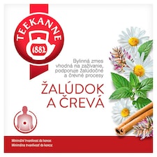 TEEKANNE Žalúdok a črevá, bylinná zmes, 10 vrecúšok, 20 g
