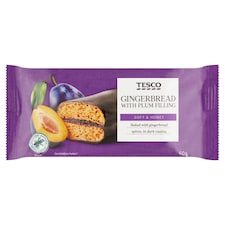 Tesco Medový perník s náplňou so slivkami v tmavej poleve 60 g