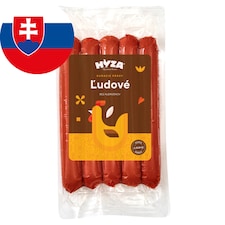 Hyza Ľudové kuracie párky 300 g