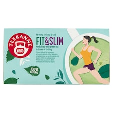 Teekanne Fit & Slim bylinný čaj so zeleným čajom 20 x 1,6 g (32 g)