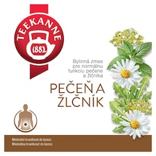 TEEKANNE Pečeň a žlčník, bylinná zmes, 10 vrecúšok, 20 g