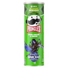 Pringles Chrumkavý snack s príchuťou kyslej smotany a cibule 165 g