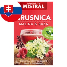 Mistral Brusnica, malina & baza ovocný čaj 40 g