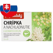 Popradský Chrípka a nachladnutie bylinný čaj 15 x 1,5 g (22,5 g)