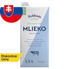 Kukkonia Trvanlivé mlieko polotučné 1 l