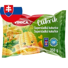 Vinica Cukrík hlbokozmrazená supersladká cukrová kukurica 350 g