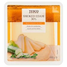 Tesco Eidam 30% údený plátky 100 g