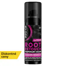 Syoss Root Retouch Sprej na dočasné zakrytie odrastených vlasov čierny 120 ml