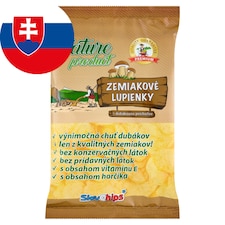 SlovChips Zemiakové lupienky s dubákovou príchuťou 75 g