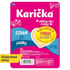 Karička Eidam 30 % plátky fit 100 g