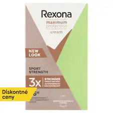 Rexona Maximum Protection Sport Strenght tuhý krémový antiperspirant 45 ml