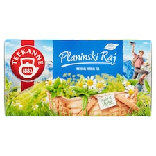 Teekanne World of Herbs Planinski raj bylinný čaj 20 x 1,8 g (36 g)