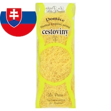 La Pasta domáce pšeničné 4-vaječné, sušené cestoviny 200 g