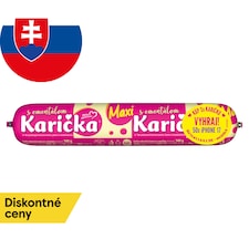 Karička črievko Maxi s ementálom 140 g