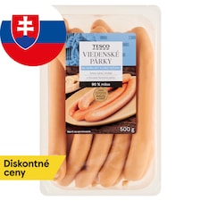 Tesco Viedenské párky 500 g
