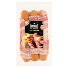 Tesco Grill Master Bernské párky so syrom obalené slaninou 300 g